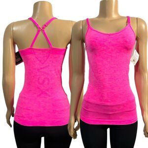 Victorias Secret VSX Sport Studio Tank Seamless Comfort Sports Pink top Small
